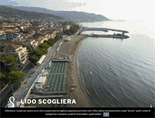 Tablet Screenshot of lidoscogliera.com